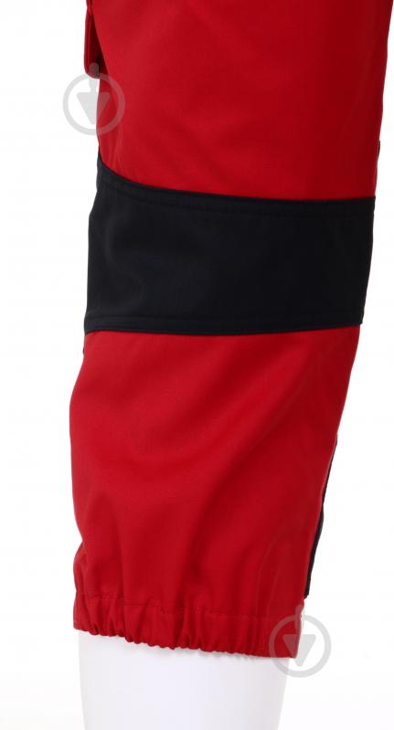 Шорты удлиненные рабочие WURTH MODYF CETUS 66 р. 5XL M413154451 красно-черный - фото 11