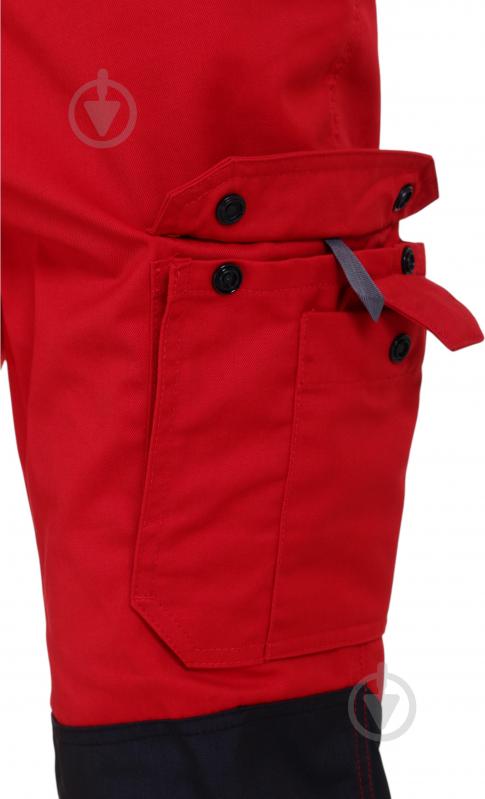 Шорты удлиненные рабочие WURTH MODYF CETUS 66 р. 5XL M413154451 красно-черный - фото 9