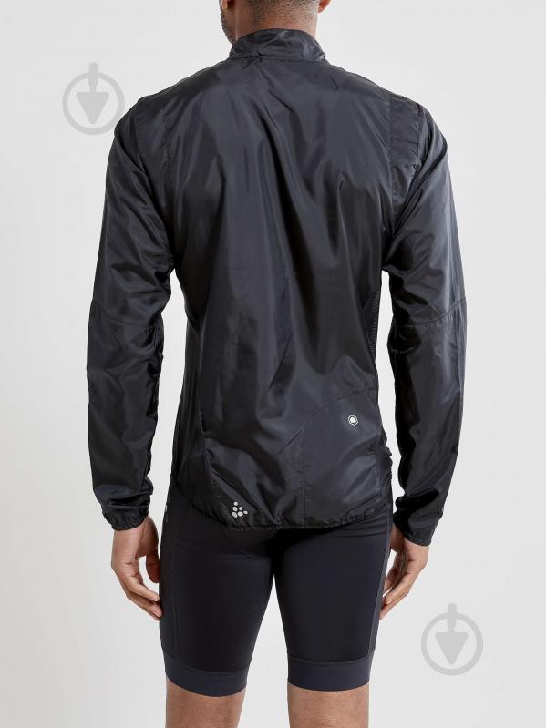 Велокуртка мужская Craft Essence Light Wind Jacket M 1908813-999000 р.S - фото 2