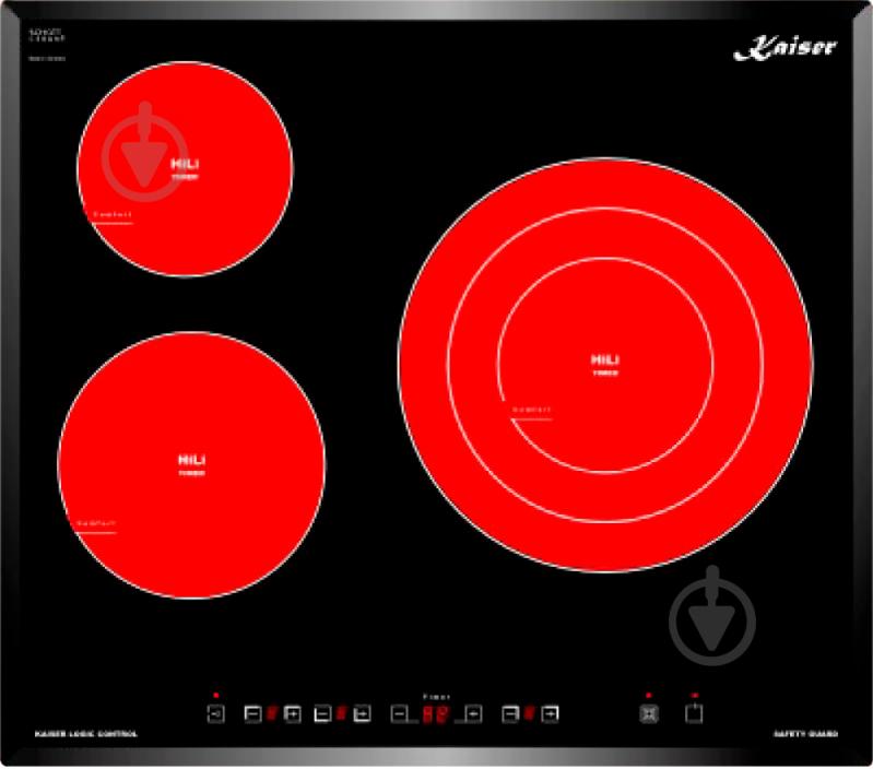 Варильна поверхня електрична Kaiser KCT 6433 F - фото 2