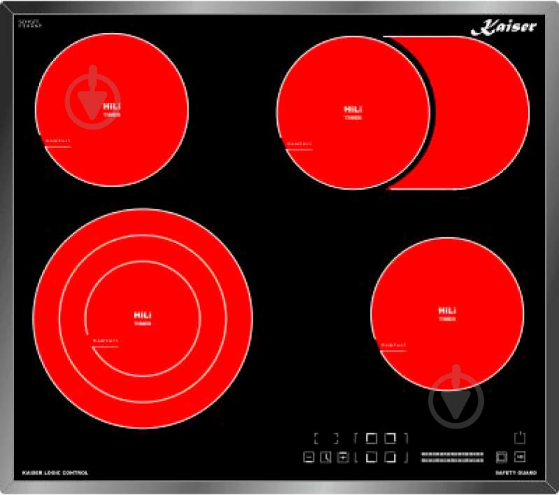 Варильна поверхня електрична Kaiser KCT 6515 F - фото 2