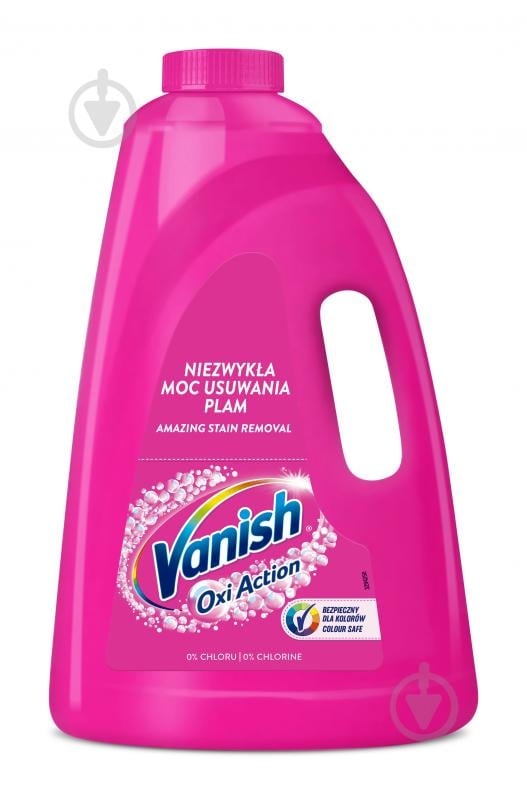 Гель для выведения пятен Vanish Набор пятновыводителей Vanish жидкий Oxi Action 3л+3л 6000 мл - фото 3 Гель для выведения пятен Vanish Набор пятновыводителей Vanish жидкий Oxi Action 3л+3л 6000 мл - фото 3