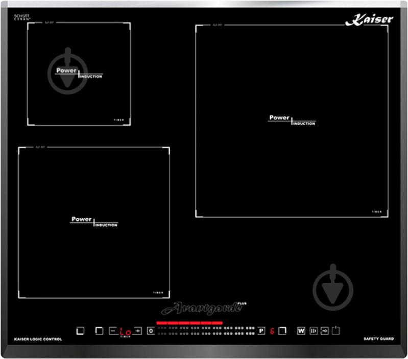 Варильна поверхня індукційна Kaiser KCT 6536 FI Avantgarde - фото 1