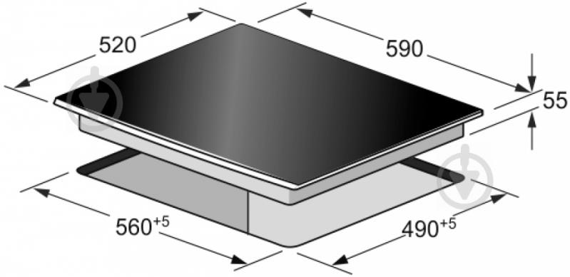 Варильна поверхня індукційна Kaiser KCT 6536 FI Avantgarde - фото 8