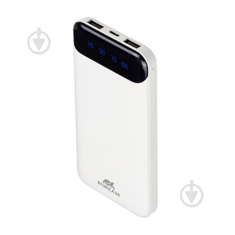 Повербанк RivaCase 10000 mAh (RIVAPOWER VA2240 (White)-) - фото 8