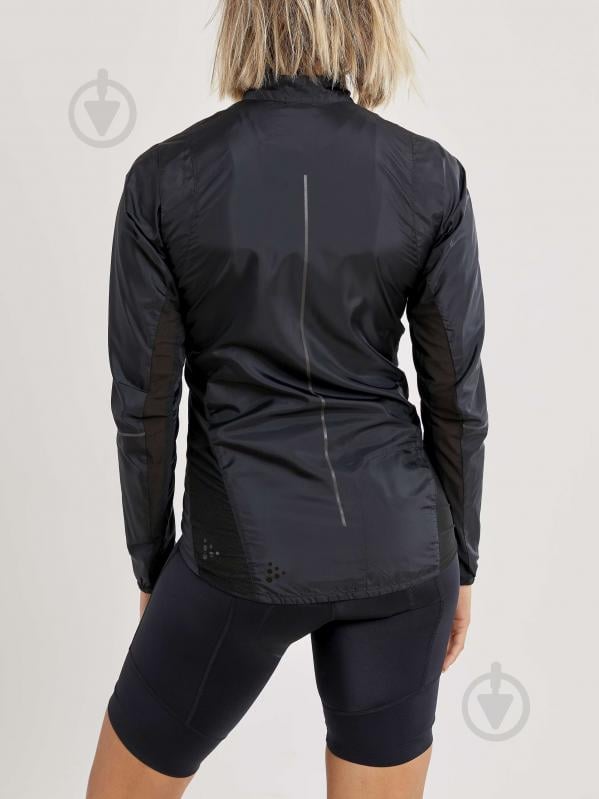 Велокуртка женская Craft Essence Light Wind Jacket W 1908792-999000 р.M черная - фото 2