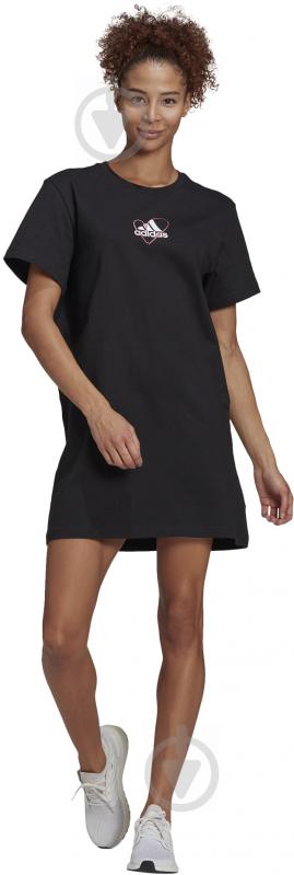 Платье Adidas LOGO TEE DRESS GJ6523 р.L черный - фото 2