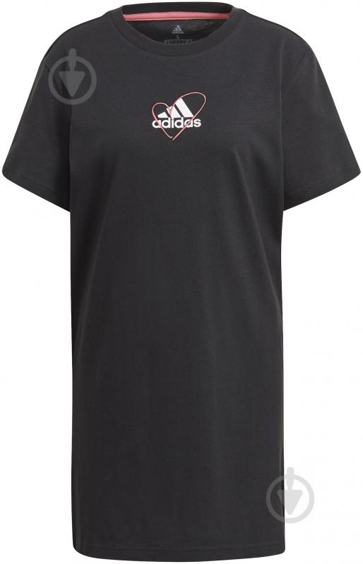 Платье Adidas LOGO TEE DRESS GJ6523 р.L черный - фото 4