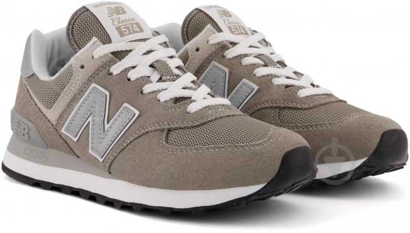 Кросівки жіночі New Balance CLASSIC GL WL574EVG р.38,5 сірі - фото 4