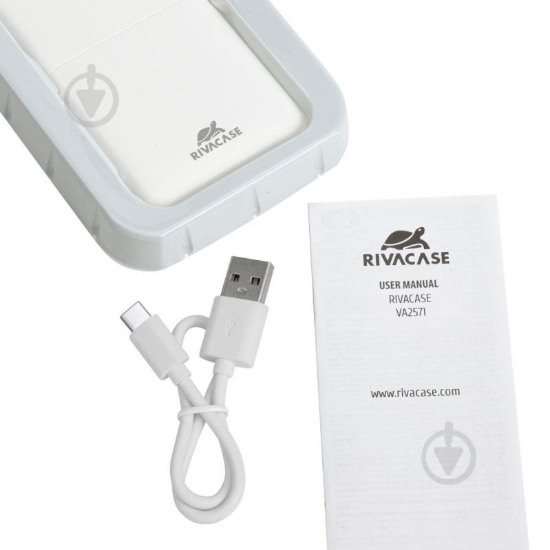 Повербанк RivaCase 20000 mAh (RIVAPOWER VA2571 (White)-) - фото 9