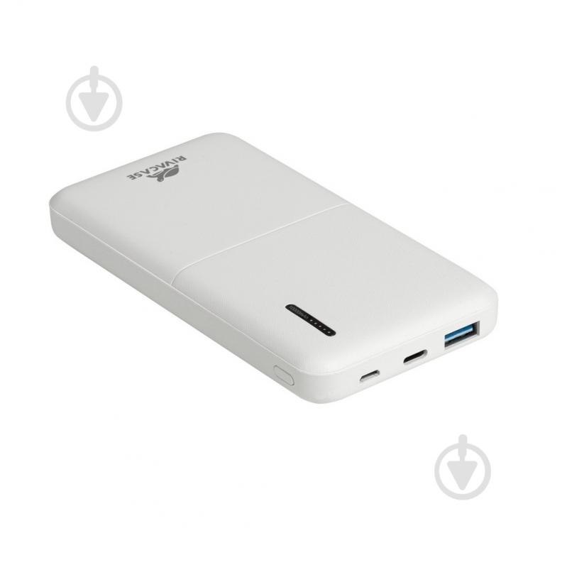 Повербанк RivaCase 10000 mAh (RIVAPOWER VA2531 (White)-) - фото 7