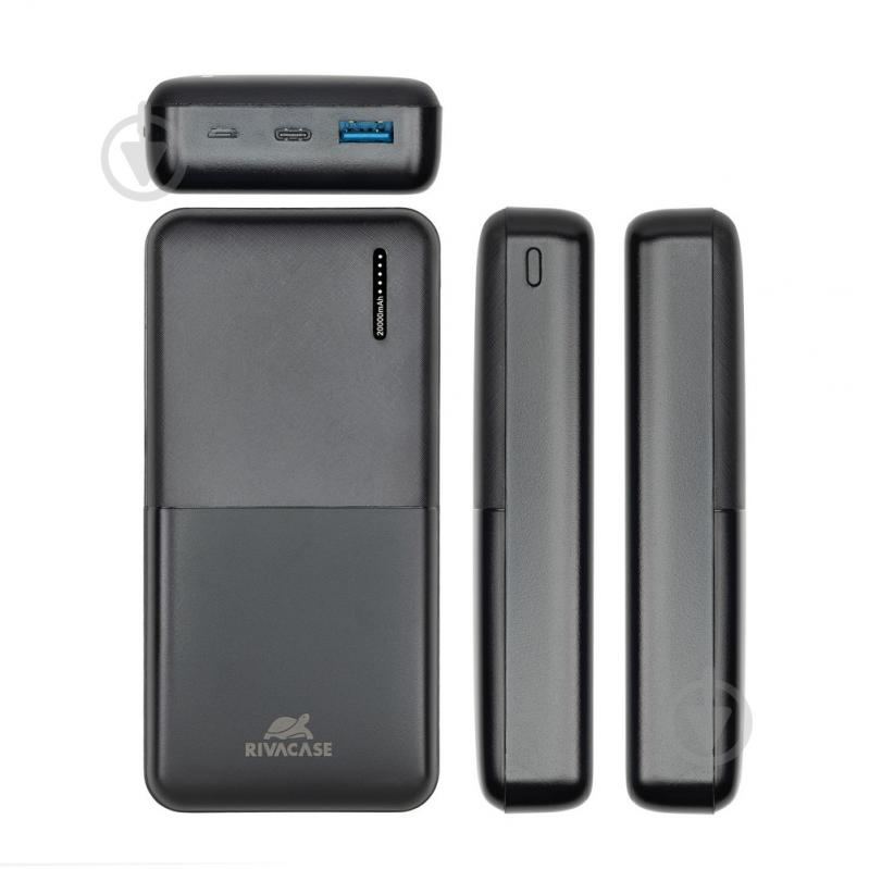 Повербанк RivaCase 20000 mAh (RIVAPOWER VA2571 (Black)-) - фото 6