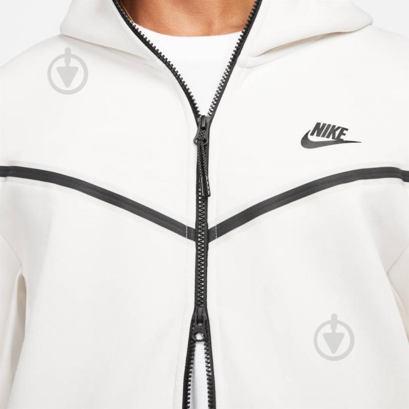 Джемпер Nike M NSW TCH FLC HOODIE FZ WR CU4489-030 р. 2XL бежевий - фото 5