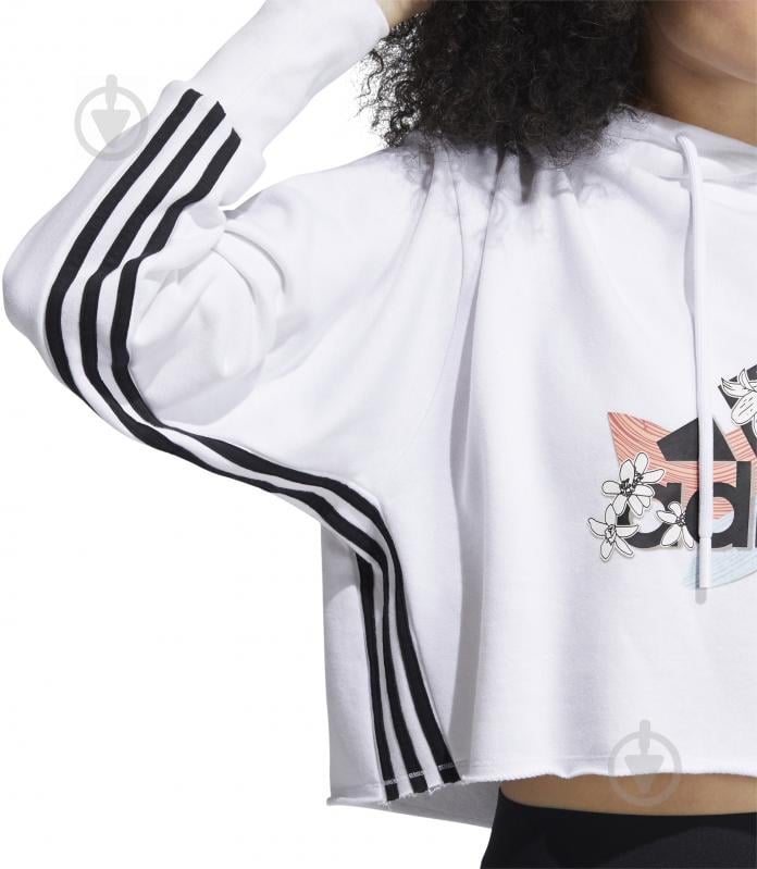 Джемпер Adidas NINI GFX HOODY GJ6546 р. M білий - фото 8