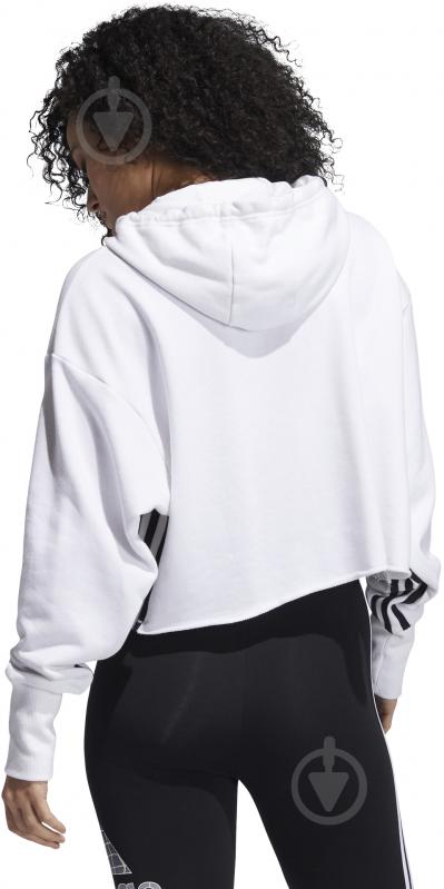 Джемпер Adidas NINI GFX HOODY GJ6546 р. L білий - фото 5