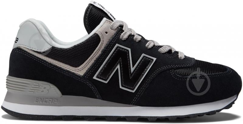 Кроссовки мужские демисезонные New Balance ML574EVB р.46,5 черные - фото 1