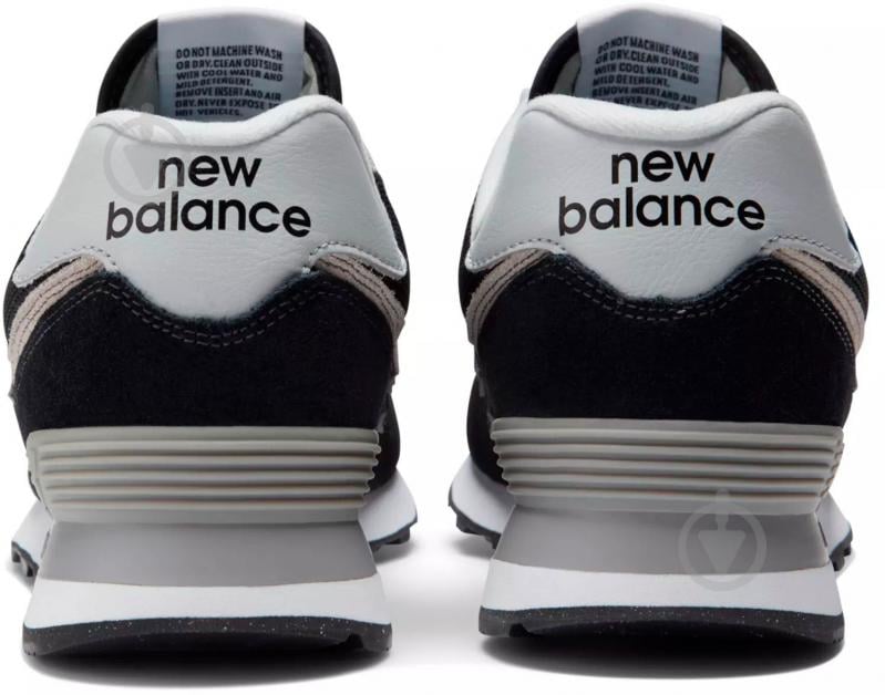 Кроссовки мужские демисезонные New Balance ML574EVB р.46,5 черные - фото 6