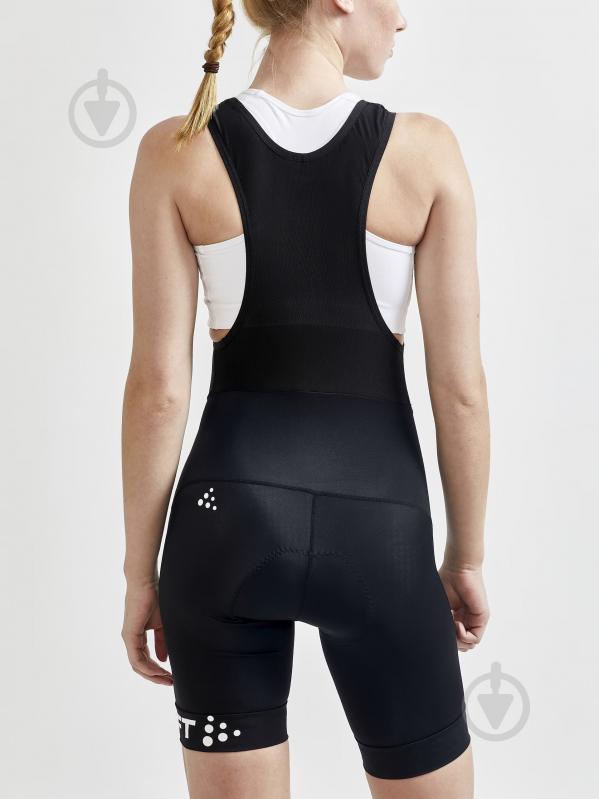 Велошорти Craft Core Endurance Bib Shorts W 1910564-999000 р.S чорний - фото 2