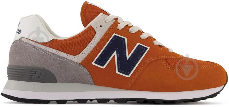 Кроссовки мужские New Balance ML574HJ2 р.42 оранжевые - фото 1