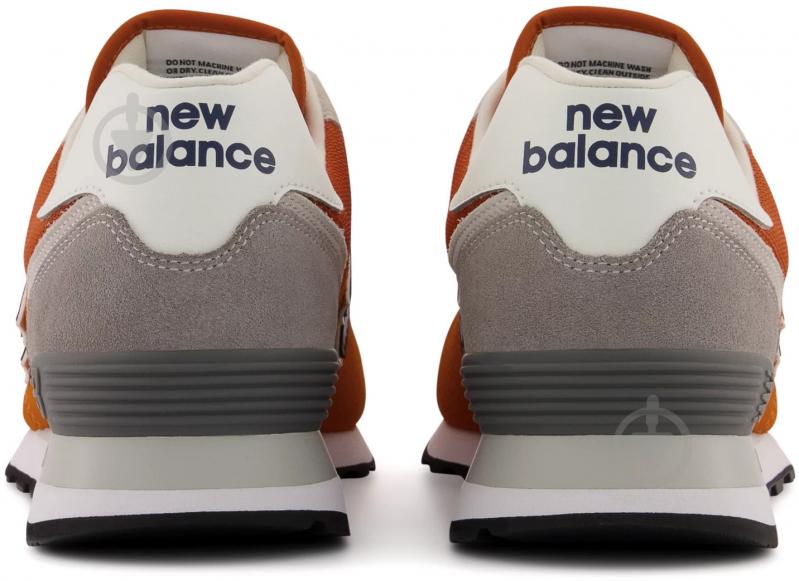 Кроссовки мужские New Balance ML574HJ2 р.42 оранжевые - фото 5