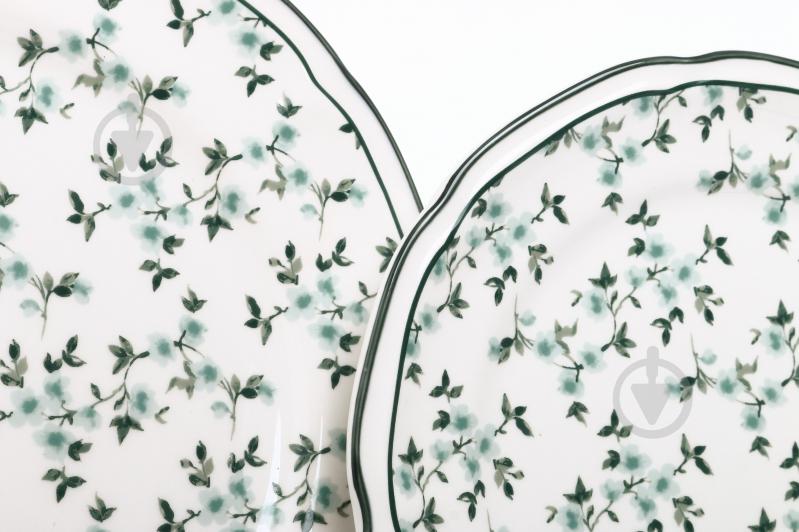 Тарелка подставная Sant Valentines Glazed Green 27 см - фото 8