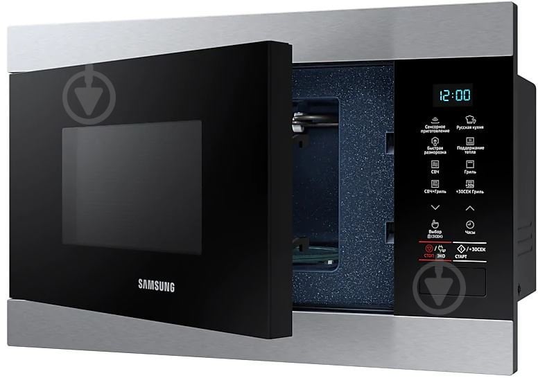 Встраиваемая микроволновая печь Samsung MG22M8074AT/BW - фото 5