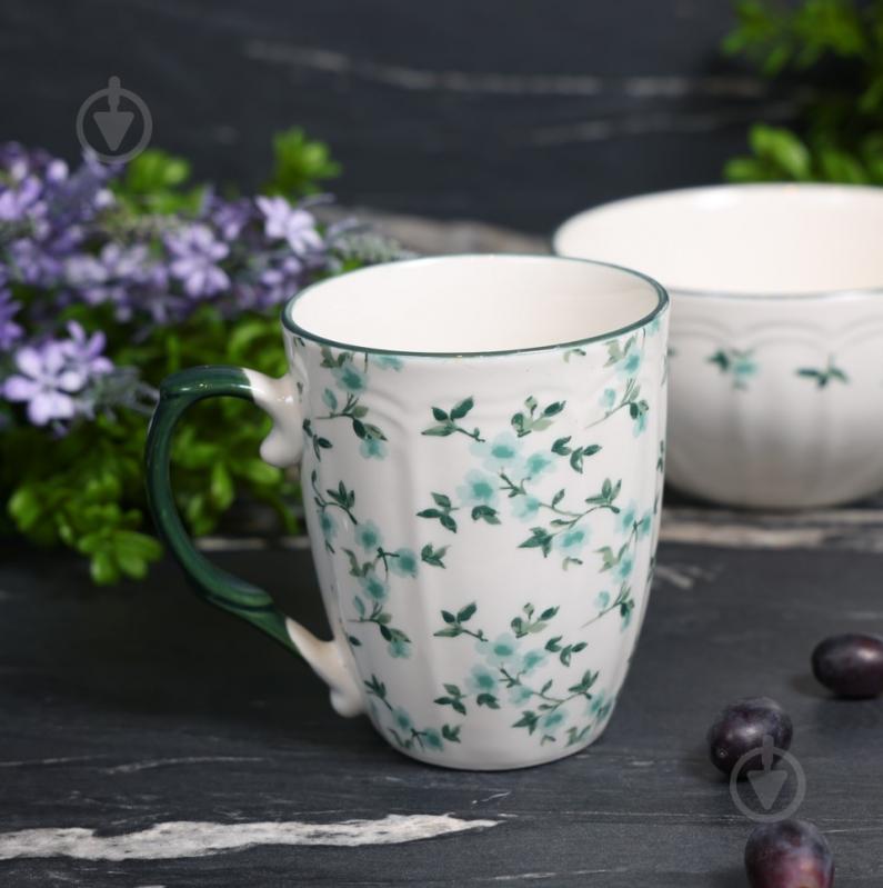 Чашка Sant Valentines Glazed Green 310 мл - фото 7