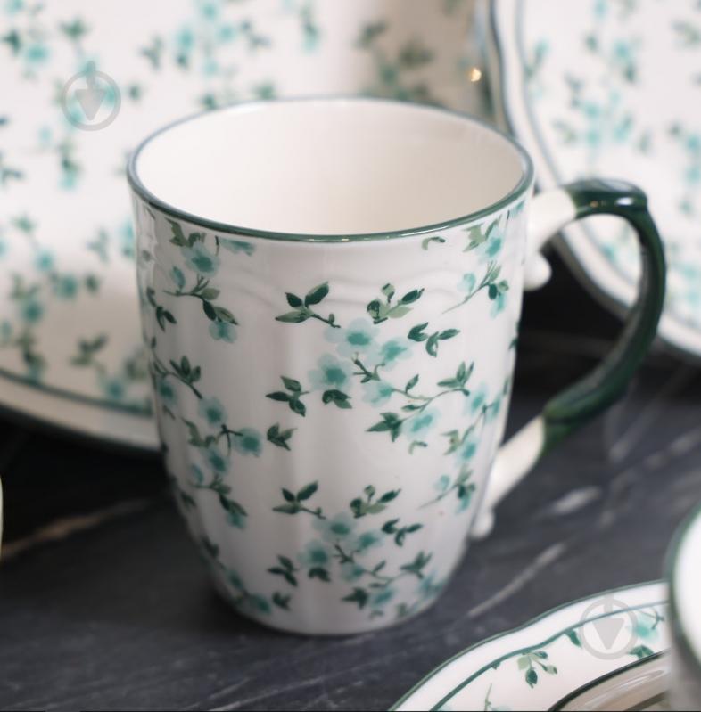 Чашка Sant Valentines Glazed Green 310 мл - фото 9