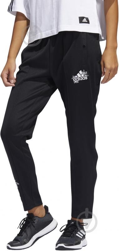 Штани Adidas NINI GFX PANT GJ6557 р. L чорний - фото 1