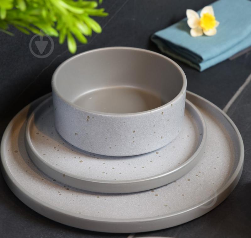 Тарелка подставная Sant Valentines Matte Grey 27 см - фото 6 Тарелка подставная Sant Valentines Matte Grey 27 см - фото 6