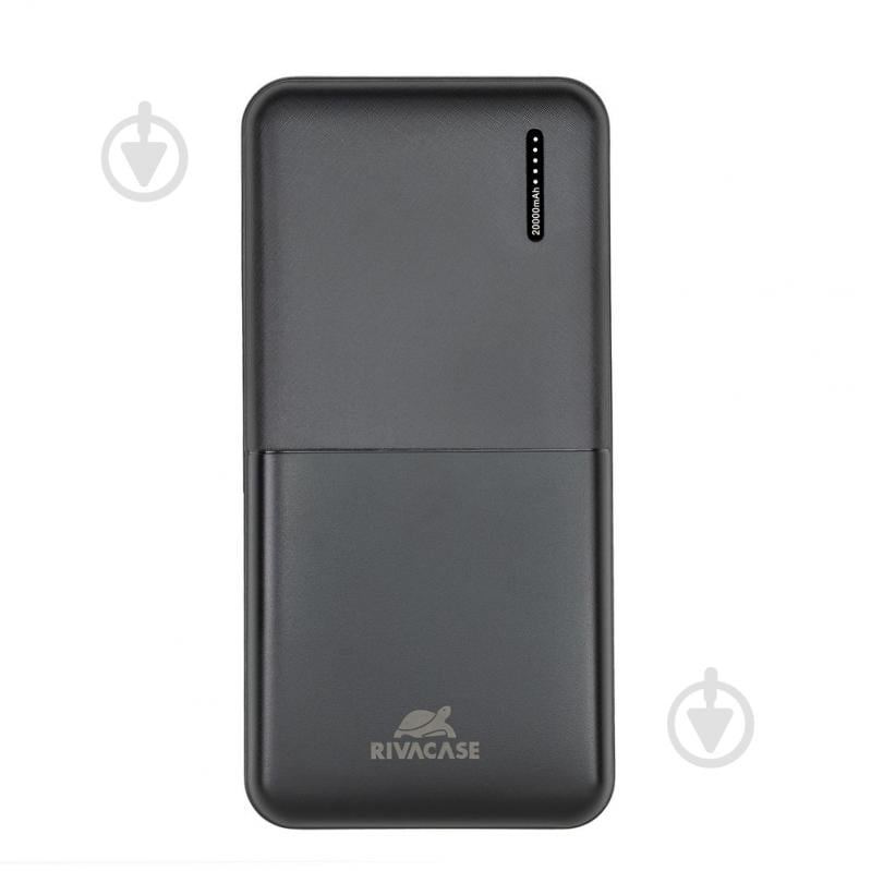 Повербанк RivaCase 20000 mAh black (RIVAPOWER VA2572 (Black)-) - фото 2