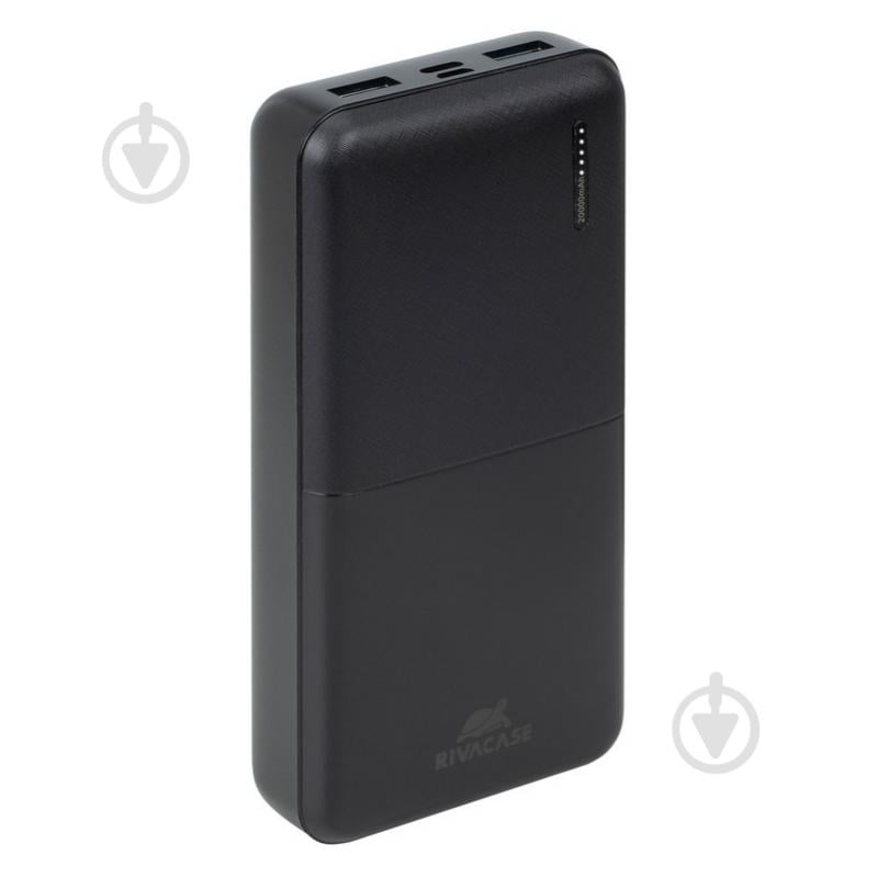 Повербанк RivaCase 20000 mAh black (RIVAPOWER VA2572 (Black)-) - фото 1