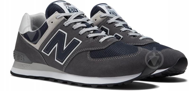 Кроссовки мужские New Balance ML574EI2 р.40 серые - фото 4