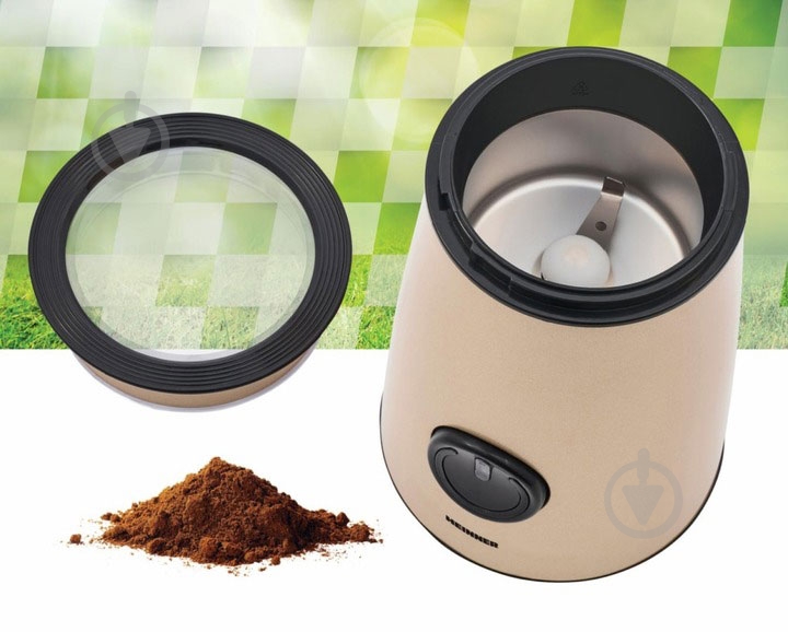 Кофемолка Heinner HCG-150IXGD - фото 4