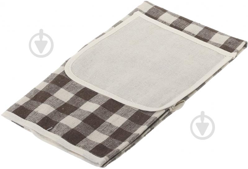 Фартук Brown check 50х76 см - фото 3