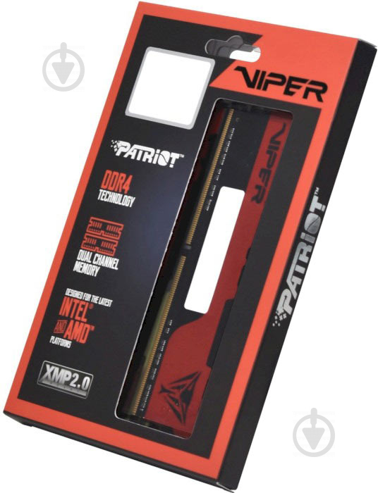 Оперативная память Patriot SODIMM DDR4 8 GB (1x8GB) 3200 MHz (PVE248G320C8) Viper Elite II - фото 3