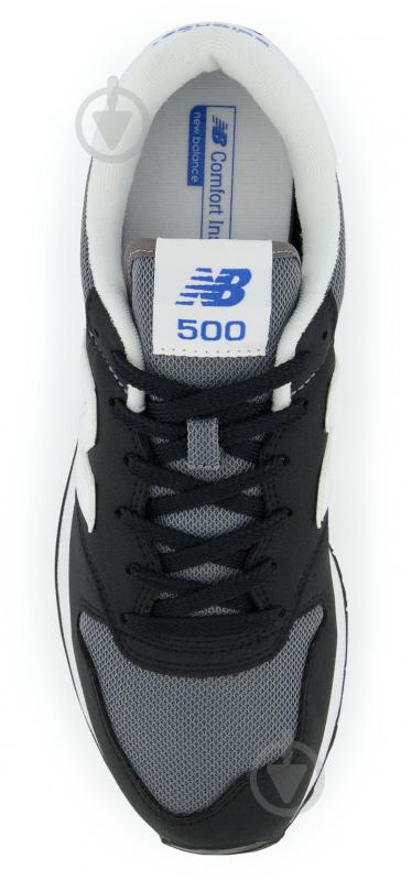 Кросівки чоловічі New Balance GM500SO1 р.42,5 чорні - фото 3