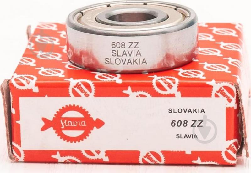 ᐉ Підшипник SLAVIA радіальний кульковий 608 ZZ (ДСТУ 80018