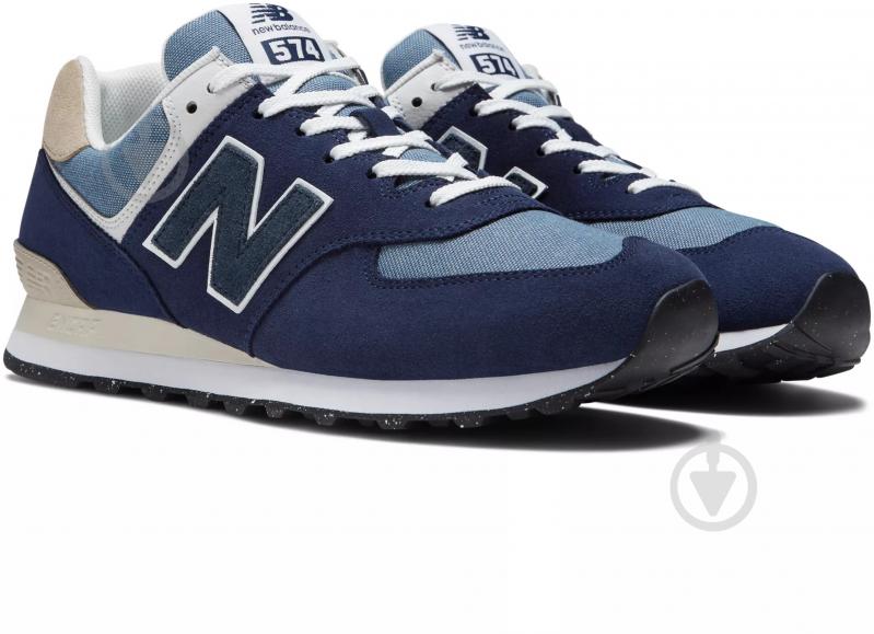 Кроссовки мужские New Balance ML574RE2 р.40 синие - фото 4