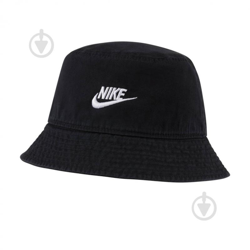 Капелюх Nike U NSW BUCKET FUTURA WASH DC3967-010 M-L чорний - фото 1