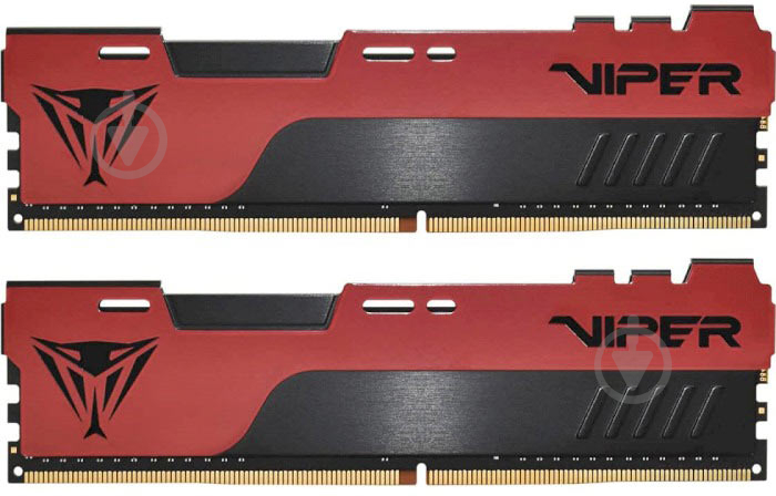 Оперативна пам'ять Patriot SODIMM DDR4 16 GB (2x8GB) 3200 MHz (PVE2416G320C8K) Viper Elite II - фото 1