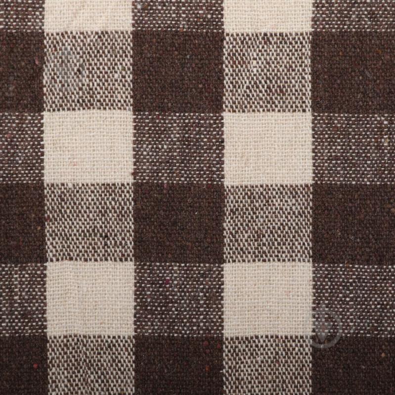 Подушка на стілець Brown check 32х32х1,5 см UP! (Underprice) - фото 3