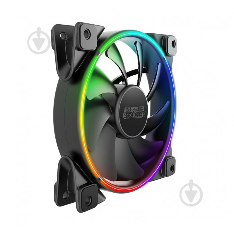 Вентилятор PcCooler 120 мм FRGB (Dual Ring), Hydraulic Bearing - фото 1