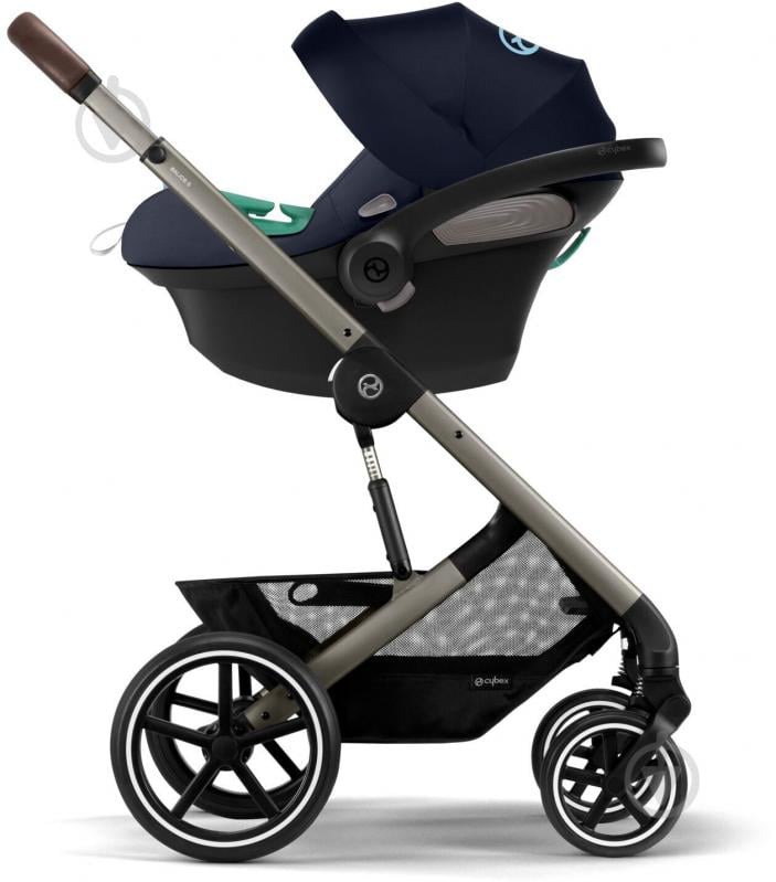 Коляска прогулочная Cybex Balios S Lux SLV Ocean Blue - фото 7