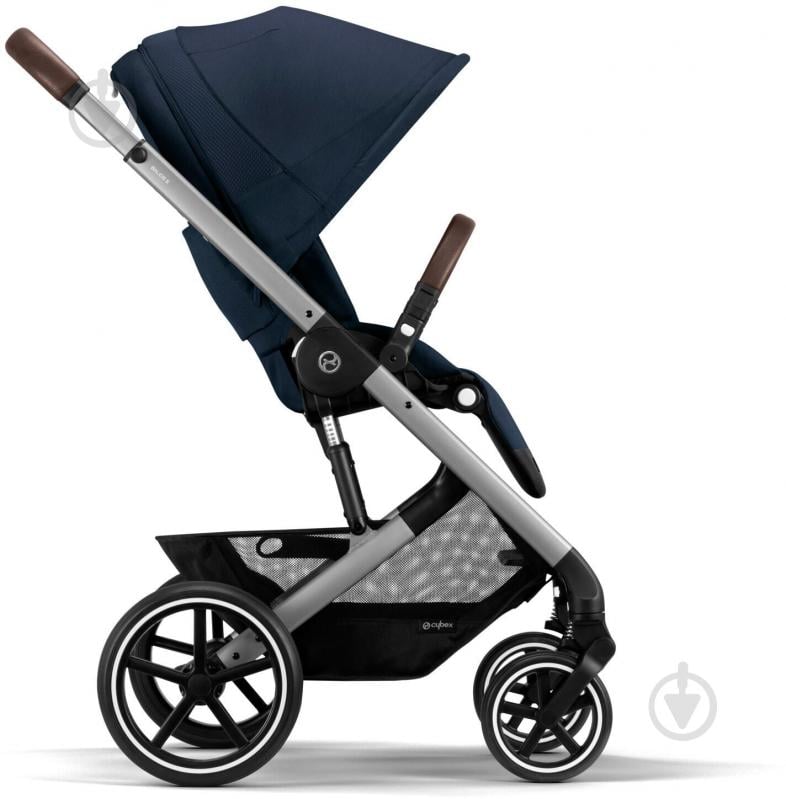 Коляска прогулочная Cybex Balios S Lux SLV Ocean Blue - фото 3