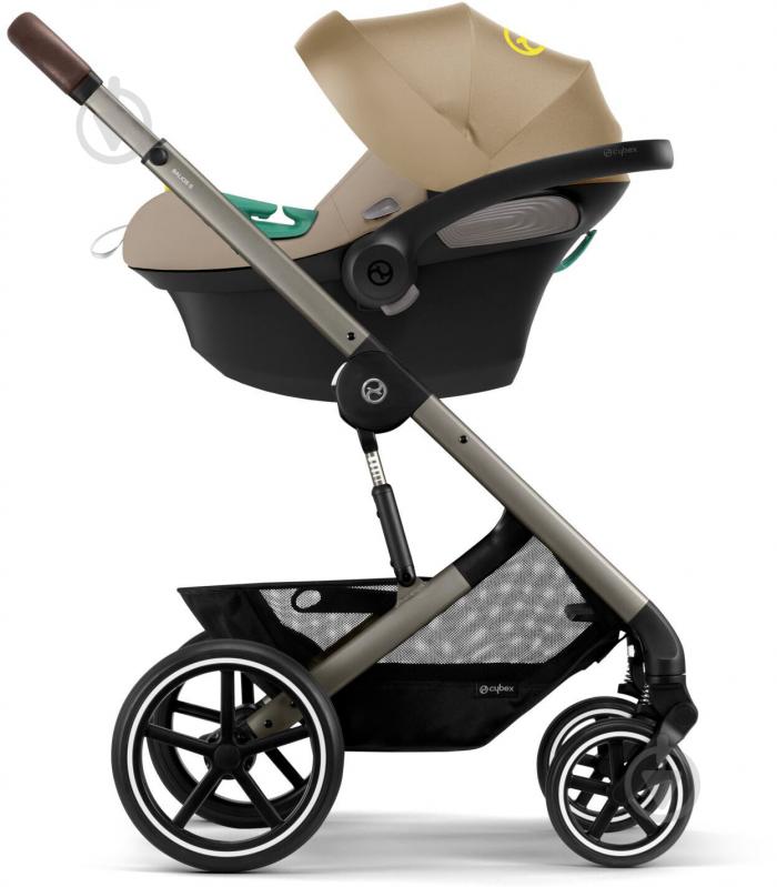 Коляска прогулочная Cybex Balios S Lux TPE Seashell Beige - фото 7