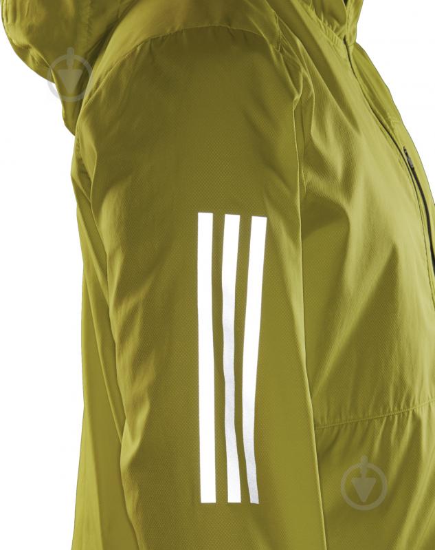 Вітрівка чоловіча весняна Adidas OWN THE RUN JKT GJ9950 р.XL салатова - фото 7