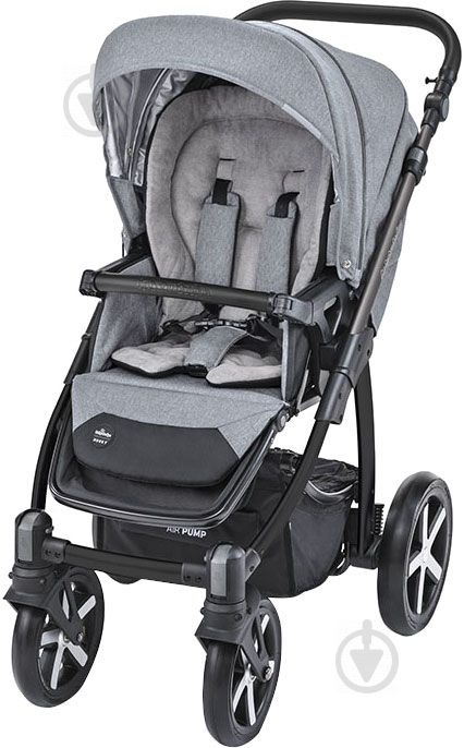 Коляска універсальна 2 в 1 Baby Design Husky WP 2019 07 Gray 201288 - фото 1