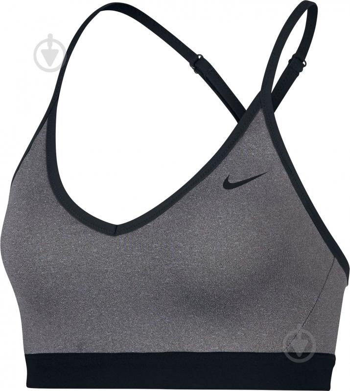 Бра Nike INDY BRA 878614-091 S серый - фото 1 Бра Nike INDY BRA 878614-091 S серый - фото 1