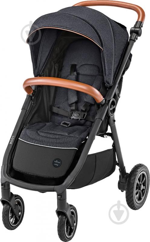 Коляска прогулочная Baby Design Look Air 2019 10 Black 293412 - фото 1